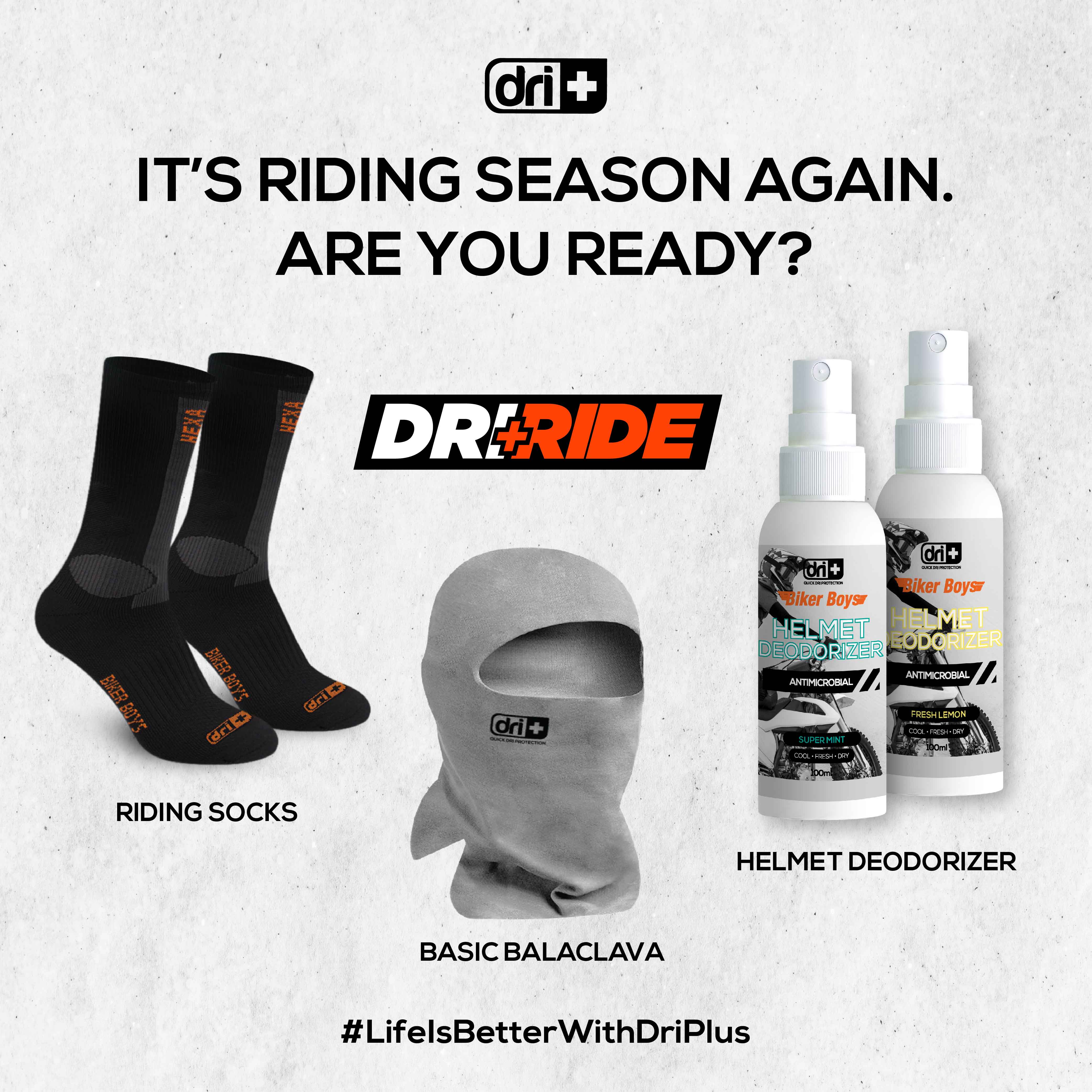 RIDING SEASON is coming up!