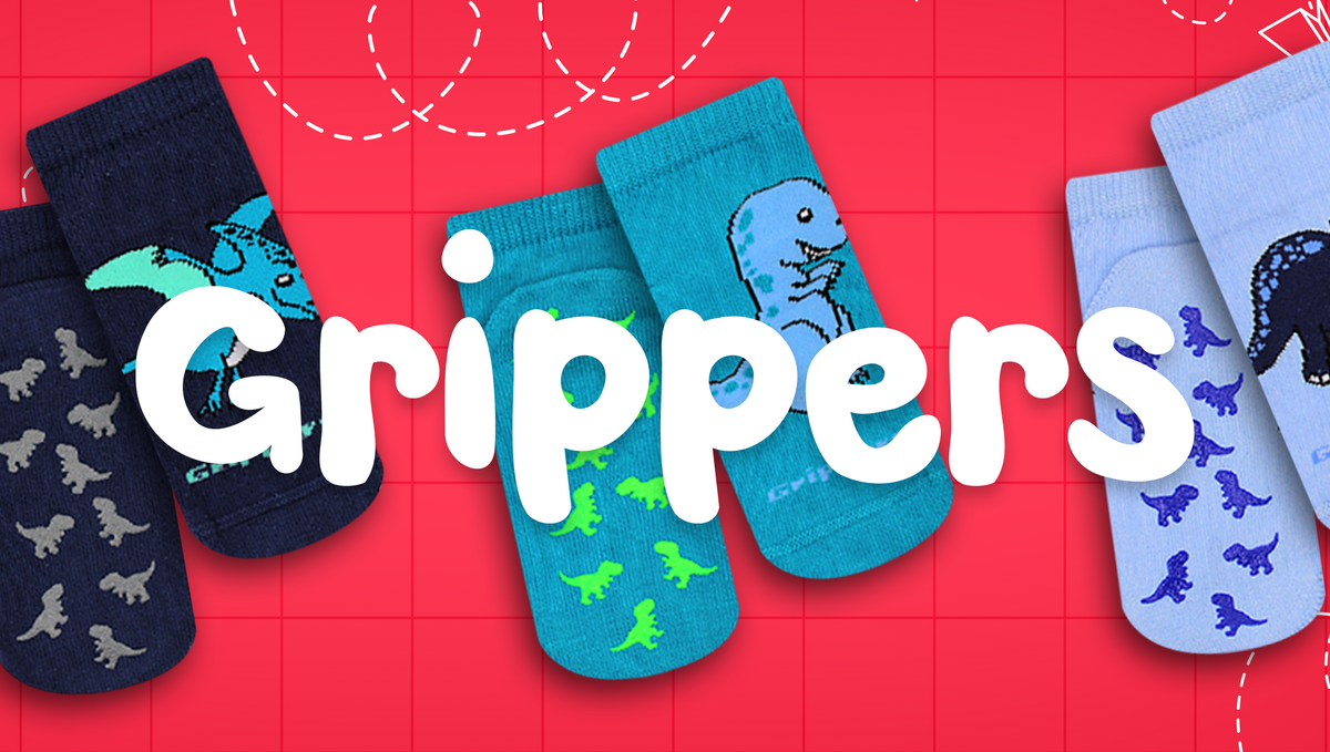 A Must-Have For Your Toddler's Walking Milestone: Gripper Socks
