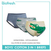 Biofresh Boys' Antimicrobial Cotton Brief 3 pieces in a pack UCBCG523
