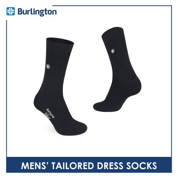 Burlington Men's Cotton Tailored Dress Crew Socks 1 pair BMTE531