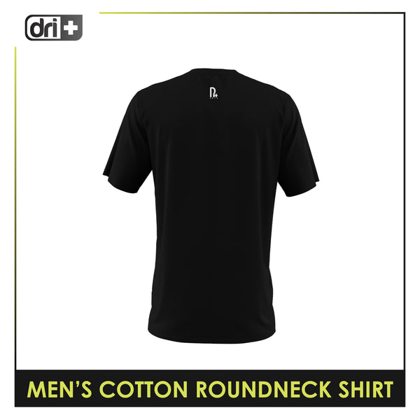 Dri Plus Men’s Anti-Odor Sweat Wicking Cotton The Logo Icon Roundneck Shirt 1 piece DUMSRC532