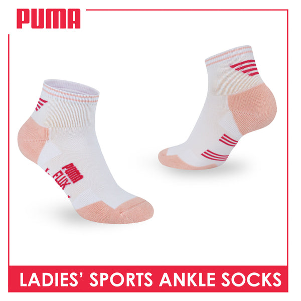 Puma Flux Ladies' Cotton Sports Ankle Socks 1 pair ZLSK531