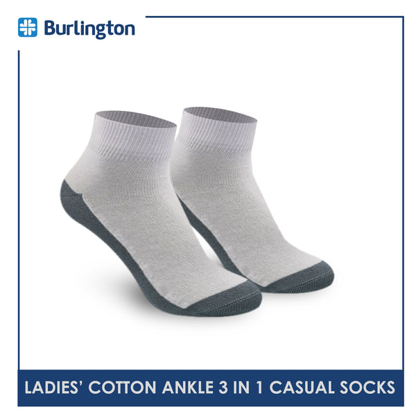 Burlington 622B Casual Socks 3 pairs in a pack