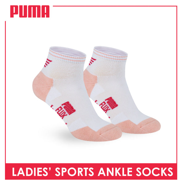Puma Flux Ladies' Cotton Sports Ankle Socks 1 pair ZLSK531