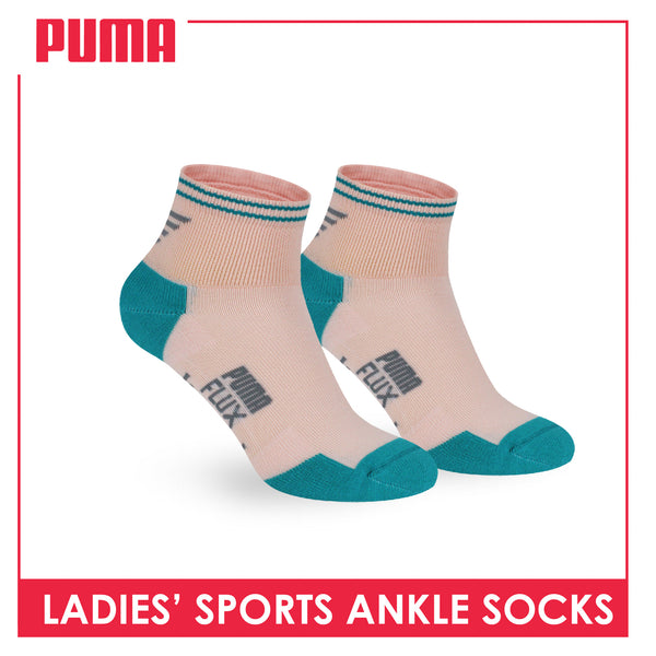 Puma Flux Ladies' Cotton Sports Ankle Socks 1 pair ZLSK531