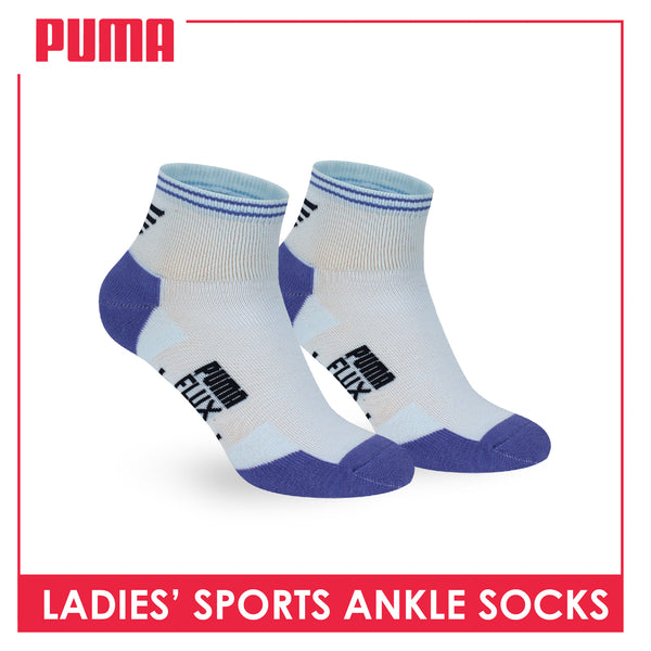 Puma Flux Ladies' Cotton Sports Ankle Socks 1 pair ZLSK531