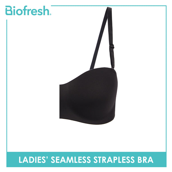 Biofresh Ladies’ Seamless Strapless Bra 1 piece ULBR533