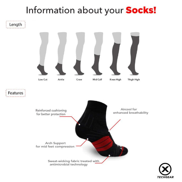 Burlington Ladies’ Techgear Extreme Performance Ankle Socks 1 pair TGLS512