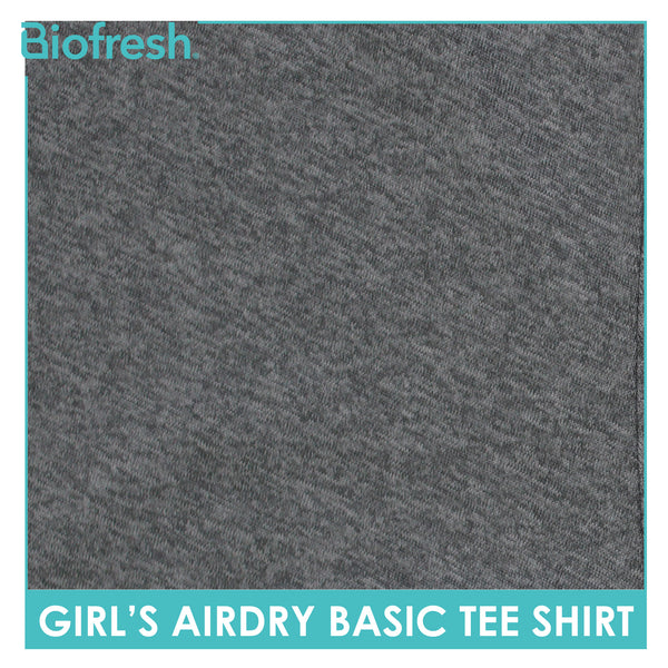 Biofresh Active Kids Girls AirDry Basic Tee Shirt 1 piece MUGSR531