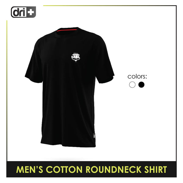 Dri Plus Men’s Baltek Collection Anti-Odor Sweat Wicking Light Cotton Roundneck Shirt 1pc DUMSRC527