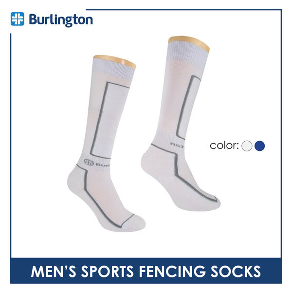 Burlington Men’s Thick Sports Crew Fencing Socks 1 pair BFB-DEX1
