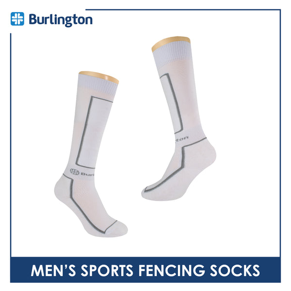 Burlington Men’s Thick Sports Crew Fencing Socks 1 pair BFB-DEX1