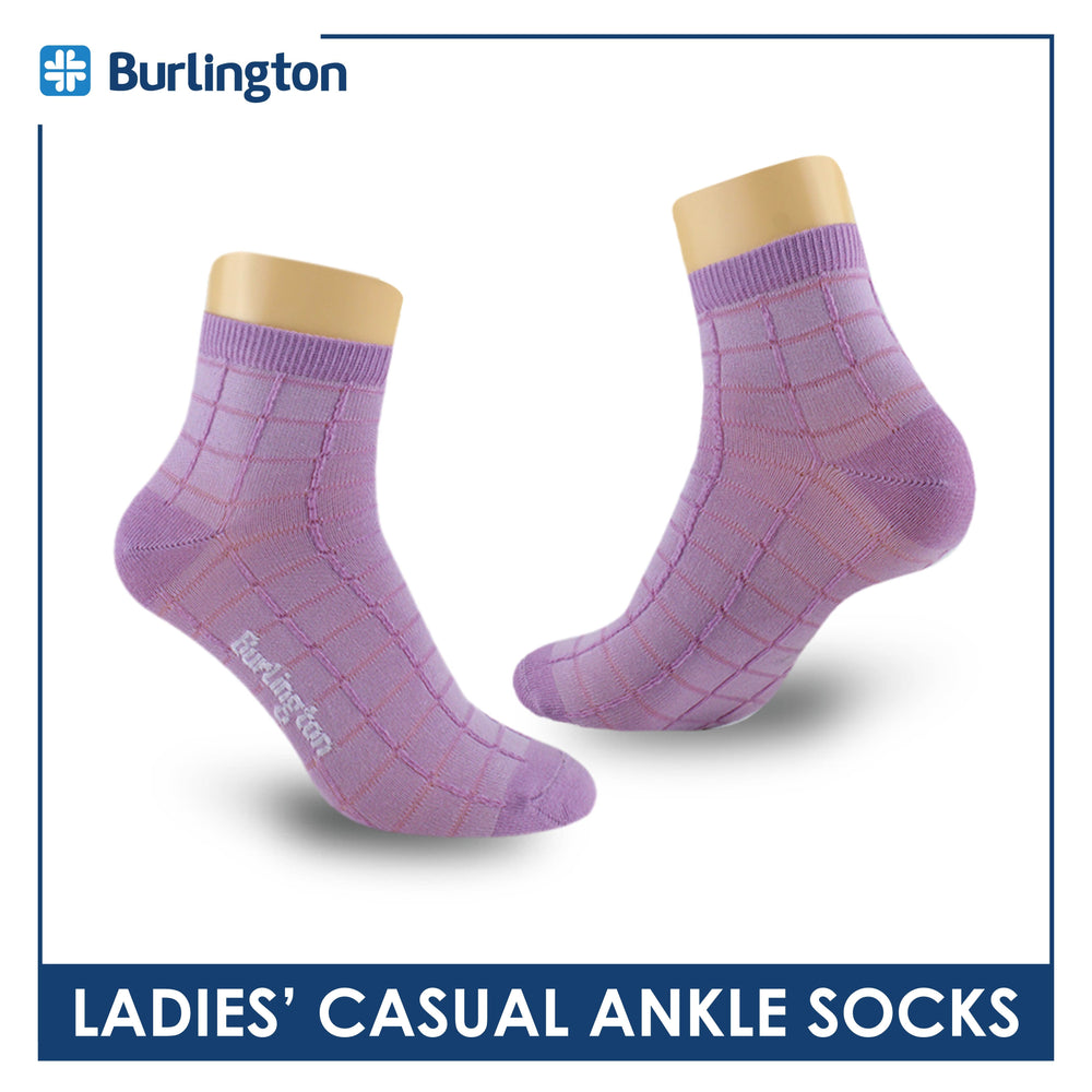 Burlington Ladies’ Cotton Light Performance Ankle Socks 1 pair BLC4401
