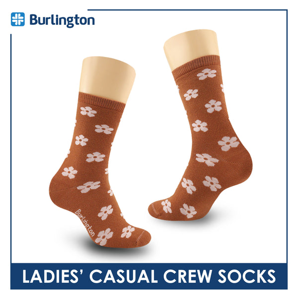 Burlington Ladies’ Cotton Light Performance Crew Socks 1 pair BLC4403