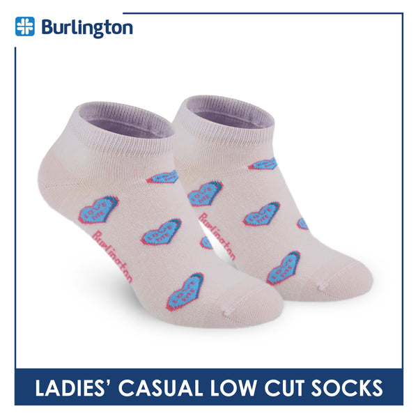 Burlington Ladies' Cotton Lite Thin Casual Low Cut Socks 1 pair BLC511