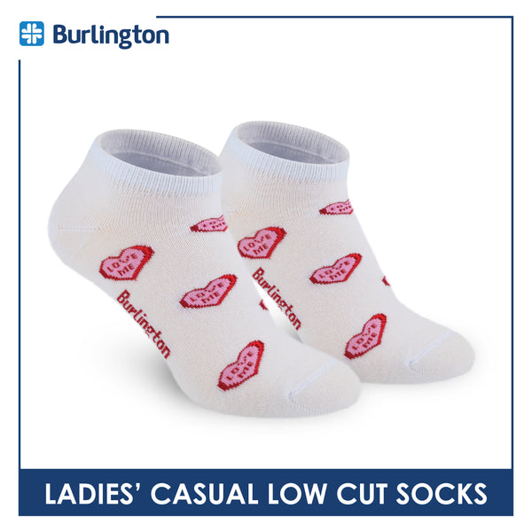 Burlington Ladies' Cotton Lite Thin Casual Low Cut Socks 1 pair BLC511
