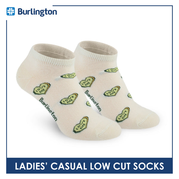 Burlington Ladies' Cotton Lite Thin Casual Low Cut Socks 1 pair BLC511