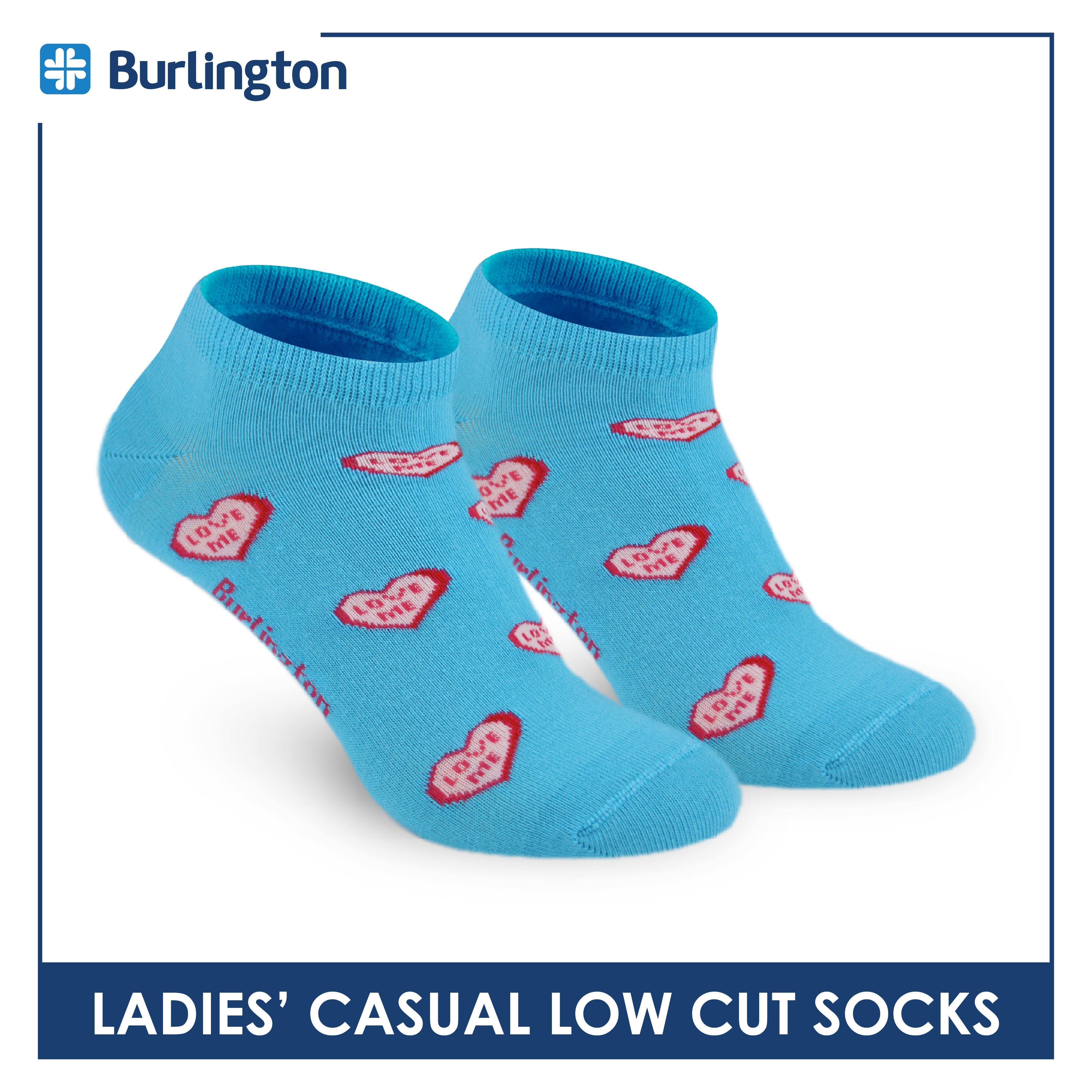 Burlington Ladies' Cotton Lite Thin Casual Low Cut Socks 1 pair BLC511