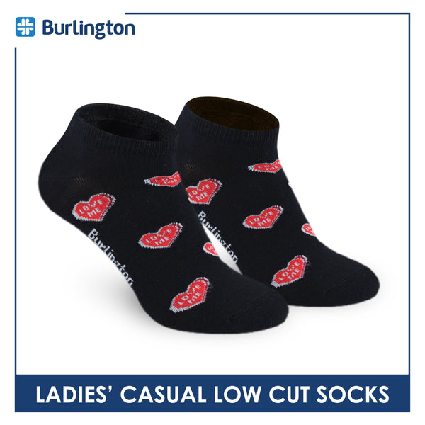 Burlington Ladies' Cotton Lite Thin Casual Low Cut Socks 1 pair BLC511