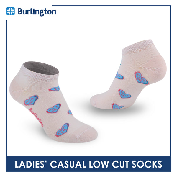Burlington Ladies' Cotton Lite Thin Casual Low Cut Socks 1 pair BLC511