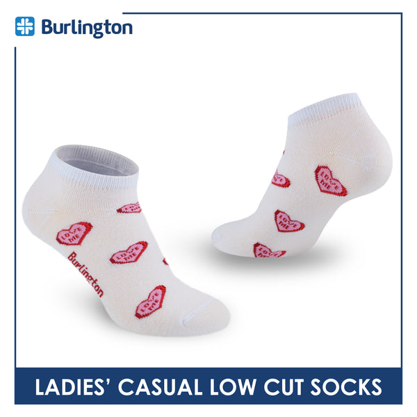 Burlington Ladies' Cotton Lite Thin Casual Low Cut Socks 1 pair BLC511