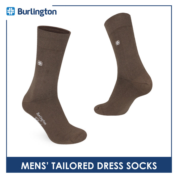 Burlington Men's Cotton Tailored Dress Crew Socks 1 pair BMTE531