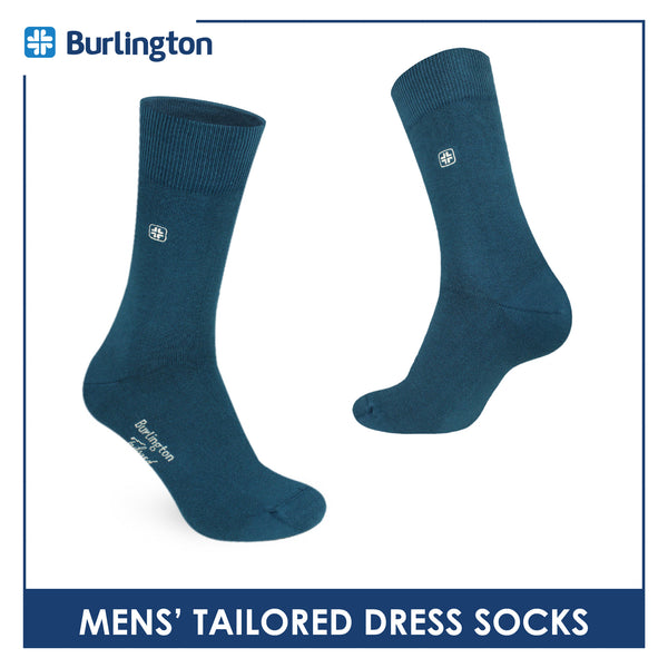 Burlington Men's Cotton Tailored Dress Crew Socks 1 pair BMTE531