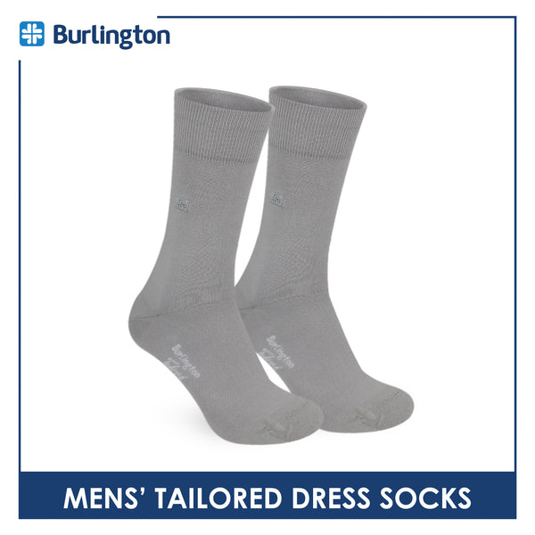 Burlington Men's Cotton Tailored Dress Crew Socks 1 pair BMTE531