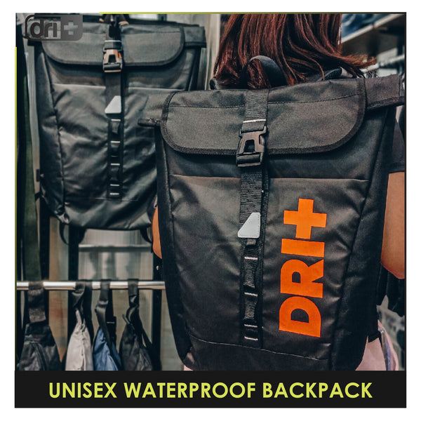 Dri Plus Unisex Water Resistant High Capacity Multi Compartment Backpack DMAB3401