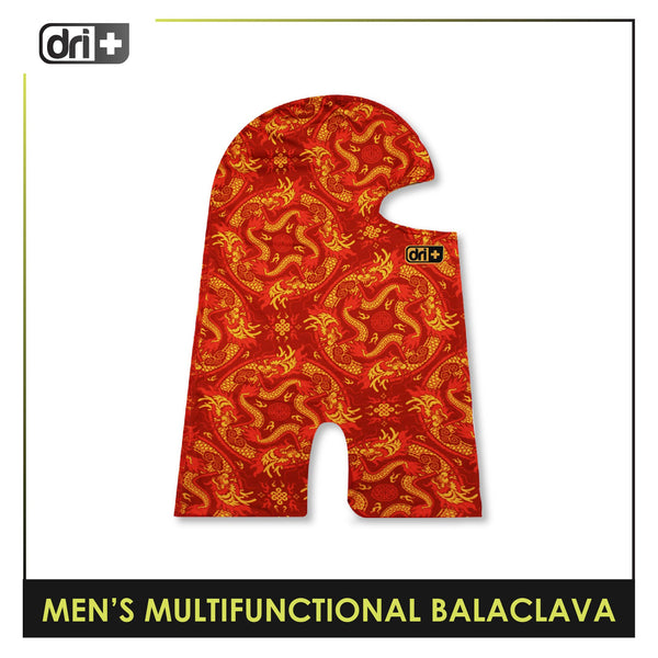 Dri Plus Men's Dragon 2024 Washable Multi-Functional Moisture Wicking Balaclava 1 piece DMBD4101