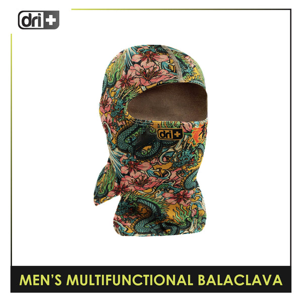 Dri Plus Men's Dragon 2024 Washable Multi-Functional Moisture Wicking Balaclava 1 piece DMBD4101