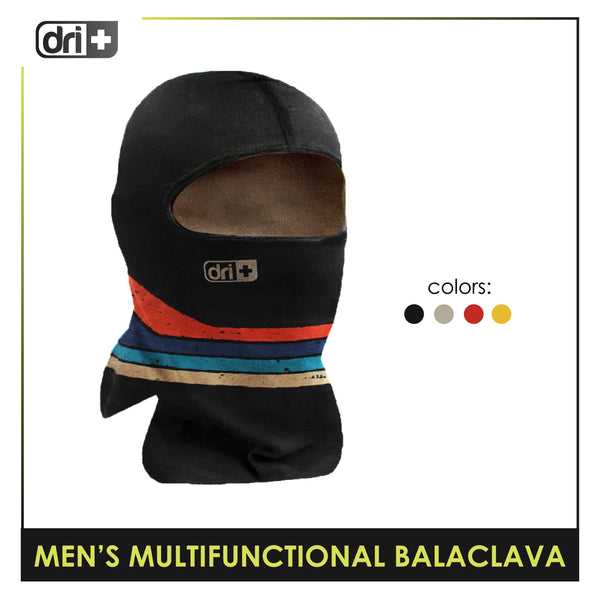 Dri Plus Men's Retro Classic Washable Moisture Wicking Balaclava 1 piece DMBRC3401