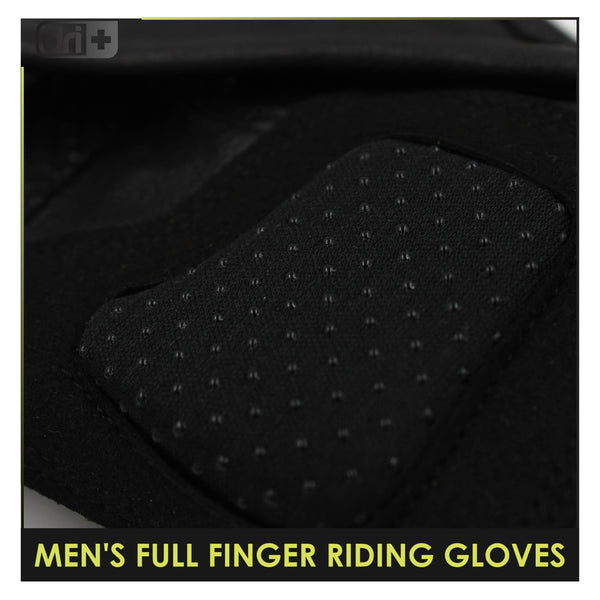 Dri Plus Leather Full Finger Touch Screen Gloves 1 pair DMGFL3301