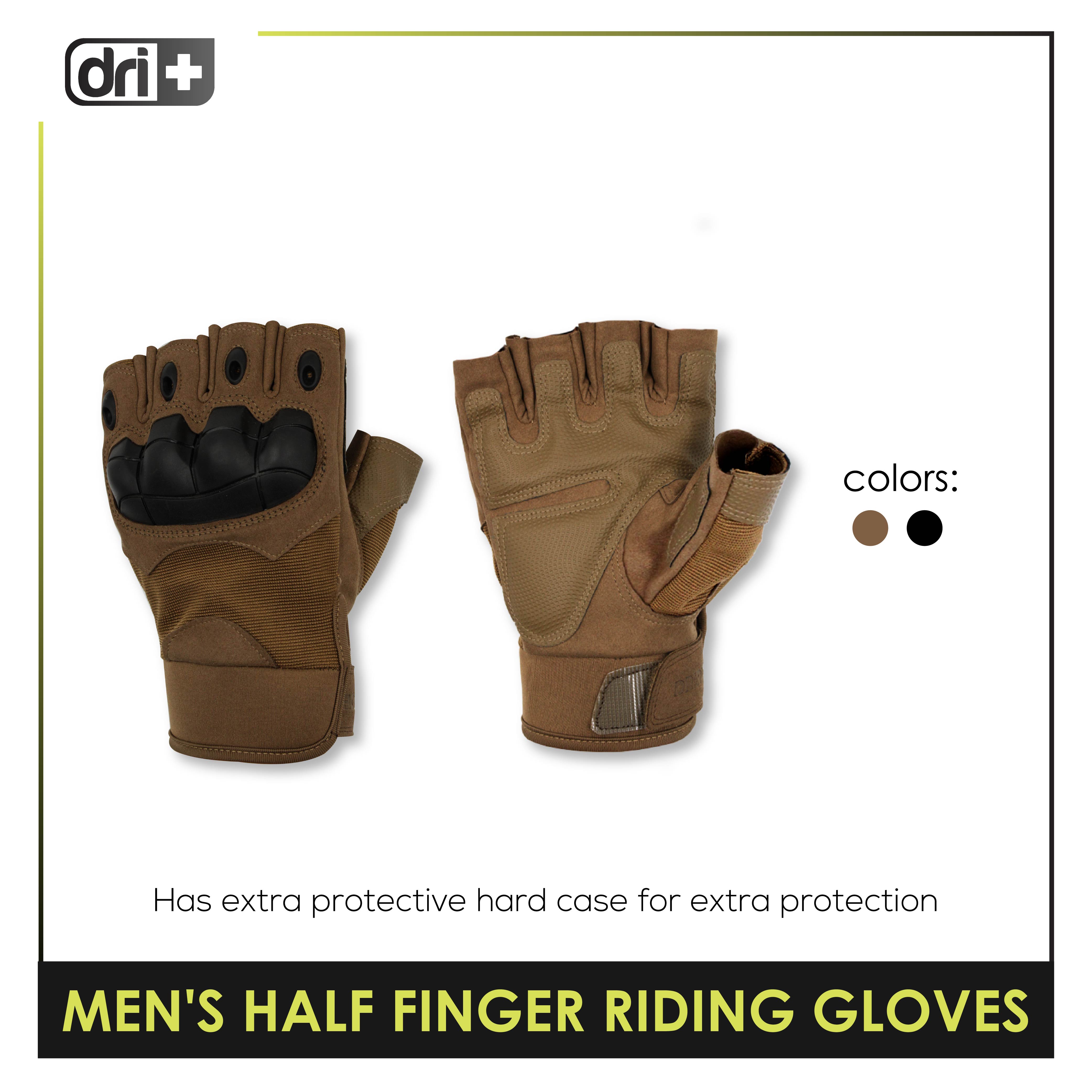 Dri Plus Half Finger Gloves 1 pair DMGHN3301