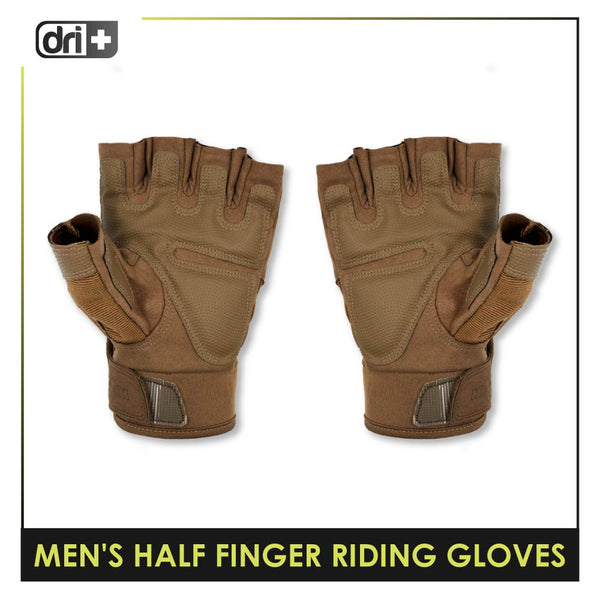 Dri Plus Half Finger Gloves 1 pair DMGHN3301