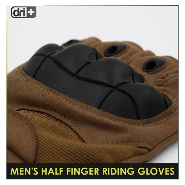Dri Plus Half Finger Gloves 1 pair DMGHN3301