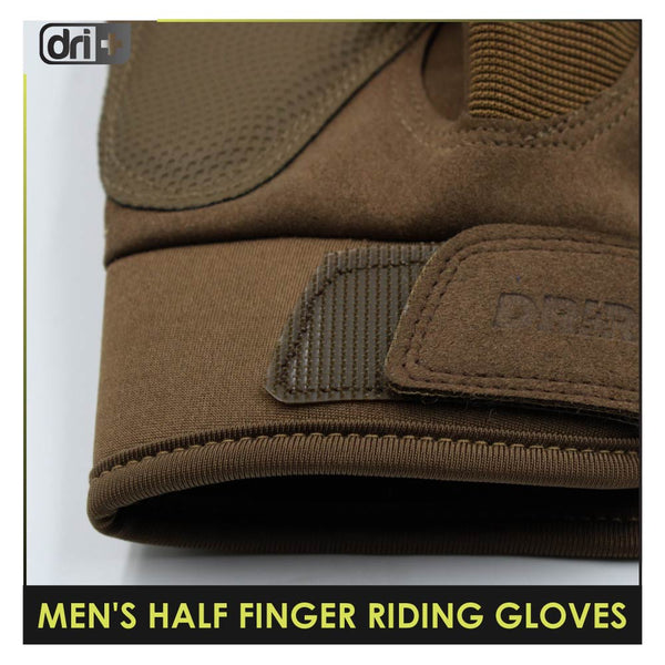 Dri Plus Half Finger Gloves 1 pair DMGHN3301