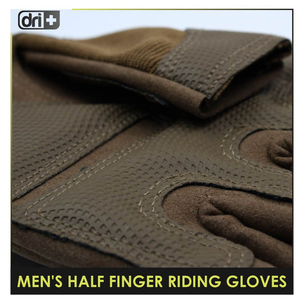 Dri Plus Half Finger Gloves 1 pair DMGHN3301