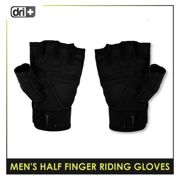 Dri Plus Half Finger Gloves 1 pair DMGHN3301