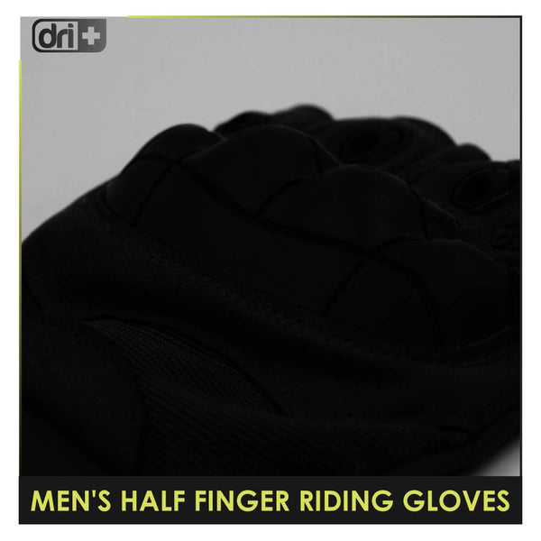 Dri Plus Half Finger Gloves 1 pair DMGHN3301