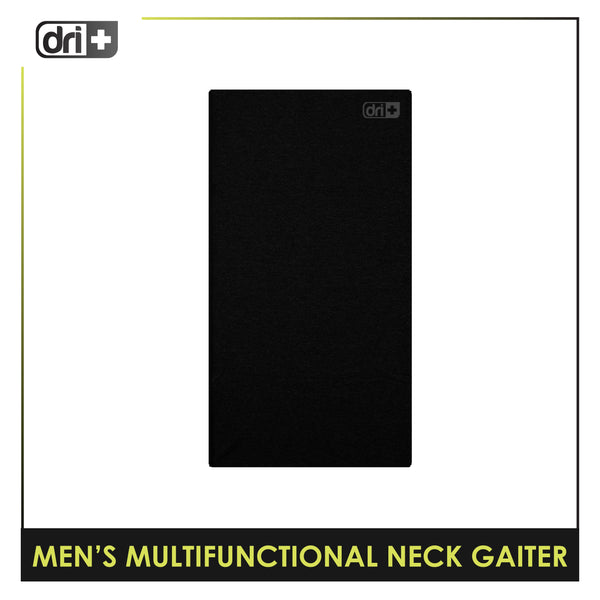Dri Plus Men's Washable Multi-Functional Moisture Wicking Neck Gaiter 1 piece DMN3301