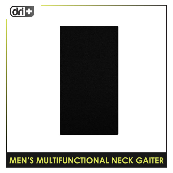 Dri Plus Men's Washable Multi-Functional Moisture Wicking Neck Gaiter 1 piece DMN3301
