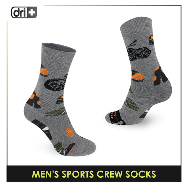 Dri Plus Men’s Endurance Extreme Performance Crew Socks DMS4104