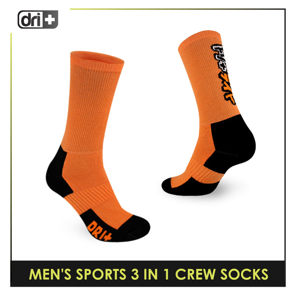 Dri Plus Men’s Endurance Extreme Performance Crew Socks DMS4106