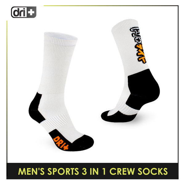 Dri Plus Men’s Endurance Extreme Performance Crew Socks DMS4106