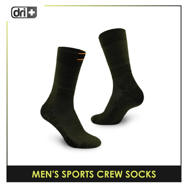 Dri Plus Men’s Endurance Extreme Performance Crew Socks DMS4107