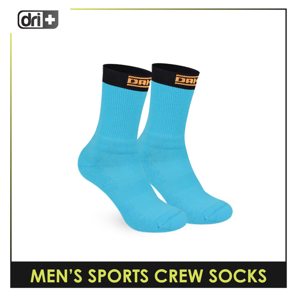 Dri Plus Men’s Extreme Performance Crew Socks 1 pair DMS4301
