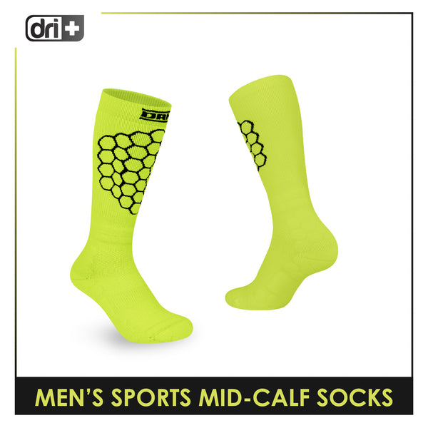Dri Plus Men's Endurance Extreme Performance Mid-Calf Socks 1 pair DMS4302