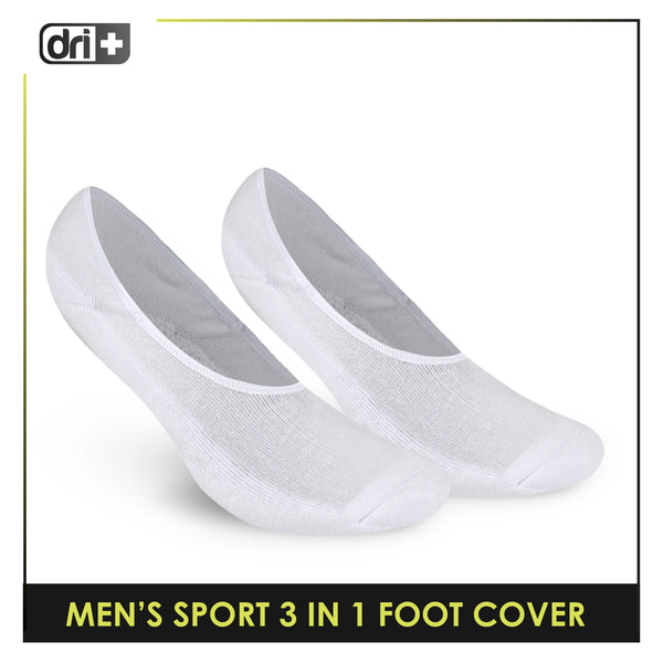 Dri Plus Men's Thick Sports Foot Cover Socks 3 pairs in a pack DMSFG3