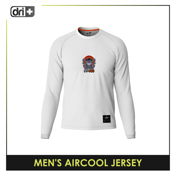 Dri Plus Men's Boney-Wan Kenobi Odor Free Motorcycle Jersey Long Sleeve DMSSJR3403